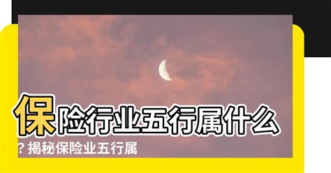 保險業屬性|2024年保險業五行分析